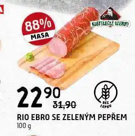 Terno Rio ebro se zeleným pepřem nabídka