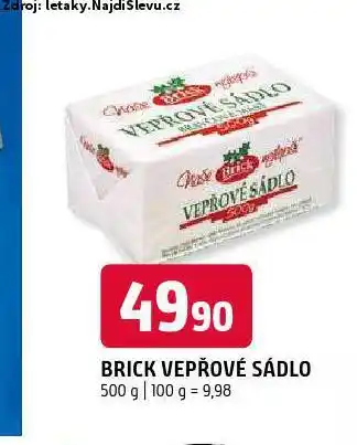 Terno Brick vepřové sádlo nabídka