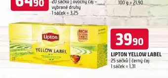 Terno Lipton čaj nabídka
