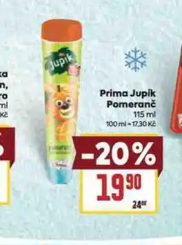 Billa Prima jupík pomeranč nabídka