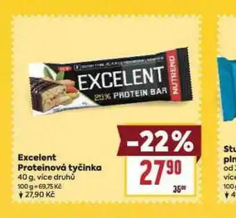 Billa Excelent proteinová tyčinka nabídka
