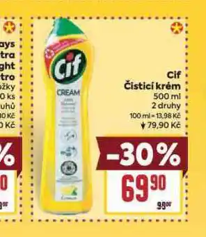 Cif čistící krém