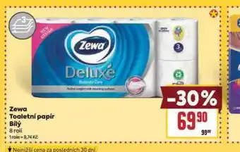 Billa Zewa deluxe toaletní papír nabídka