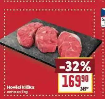 Billa Hovězí kližka nabídka