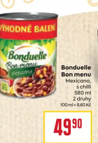 Billa Bonduelle Bon menu nabídka