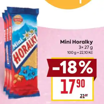 Billa Mini Horalky nabídka