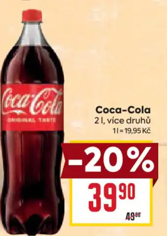 Billa Coca-Cola 2L nabídka