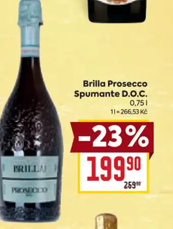 Brilla Prosecco Spumante D.O.C. 0.75L