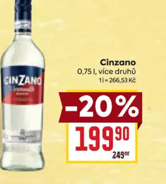 Billa Cinzano 0,75L nabídka