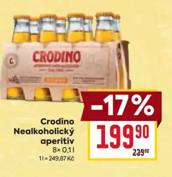 Billa Crodino Nealkoholický aperitiv nabídka