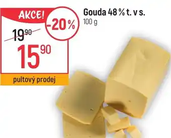 Globus Gouda 48% t. vs. nabídka