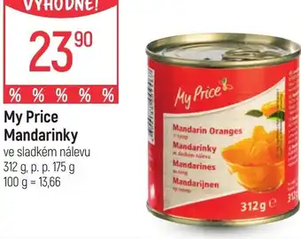 Globus My Price Mandarinky nabídka
