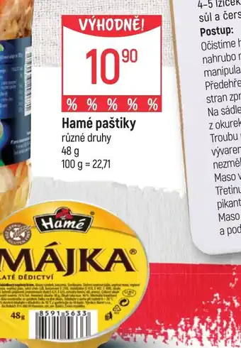 Globus Hamé paštiky nabídka