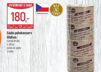 Globus Sada polokonzerv Globus nabídka