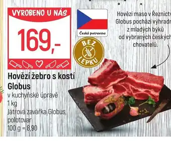 Globus Hovězí žebro s kostí Globus nabídka