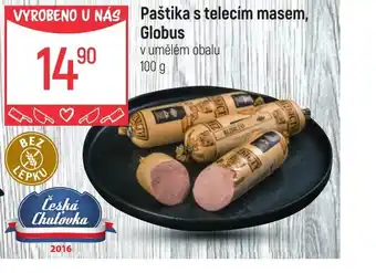 Globus Paštika s telecím masem, Globus nabídka