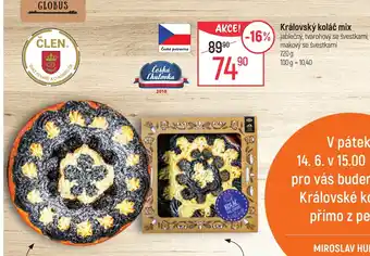 Globus Královský koláč mix nabídka