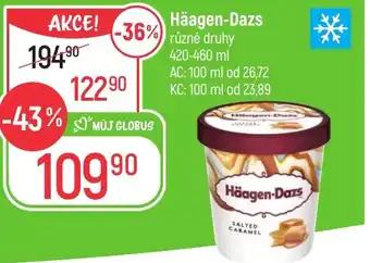 Globus Häagen-Dazs nabídka