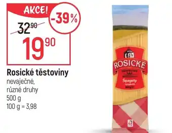 Globus Rosické těstoviny nabídka