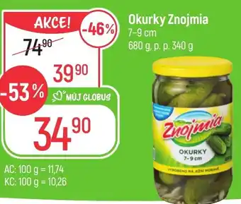 Globus Okurky Znojmia nabídka