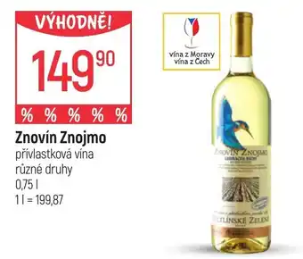 Globus Znovín Znojmo 0.75L nabídka