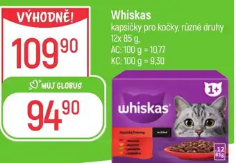 Globus Whiskas nabídka
