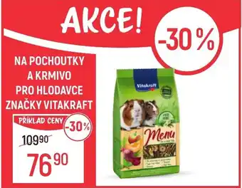 Globus NA POCHOUTKY A KRMIVO PRO HLODAVCE ZNAČKY VITAKRAFT nabídka