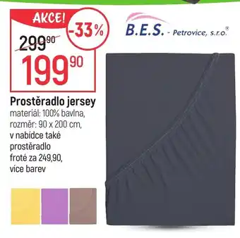 Globus Prostěradlo jersey nabídka