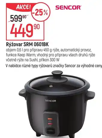 Globus Rýžovar SRM 0601BK nabídka