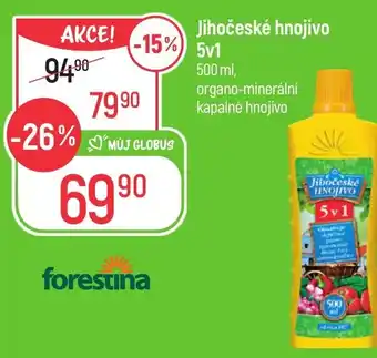 Globus Jihočeské hnojivo 5v1 nabídka