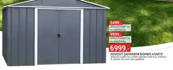 Baumax KOVOVÝ ZAHRADNÍ DOMEK 67AEYZ nabídka