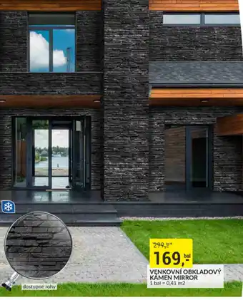 Baumax VENKOVNÍ OBKLADOVÝ KÁMEN MIRROR nabídka