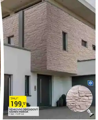 Baumax VENKOVNÍ OBKLADOVÝ KÁMEN MERIDA nabídka