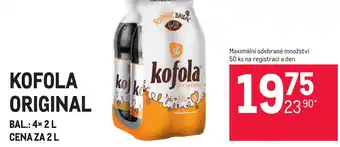 Makro KOFOLA ORIGINAL nabídka
