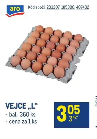 Makro VEJCE „L nabídka