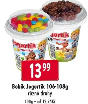 Qanto Bobík Jogurtík 106-108g nabídka