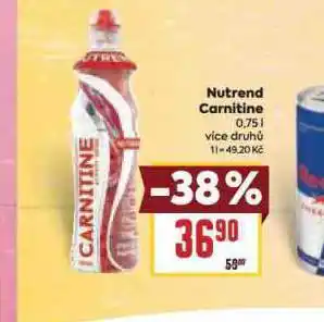 Billa Nutrend carnitine nabídka