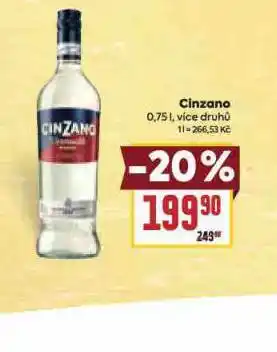 Billa Cinzano nabídka