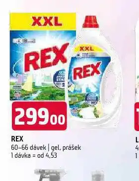Terno Rex prací prostředek nabídka