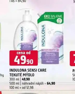 Terno Indulona tekuté mýdlo nabídka