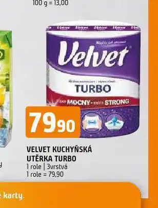 Terno Velvet kuchyňská utěrka turbo nabídka
