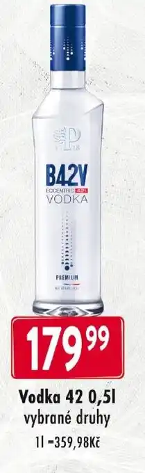 Qanto Vodka 42 0,5L nabídka