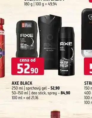 Terno Axe black sprchový gel nabídka