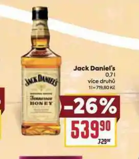 Billa Jack daniel´s nabídka