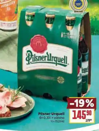 Billa Pivo pilsner urquell nabídka