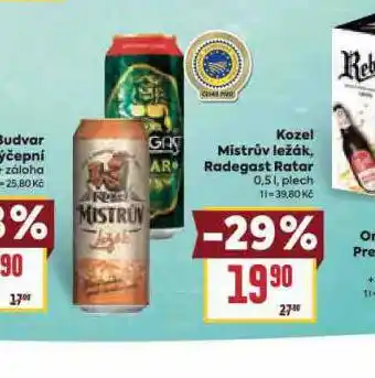 Billa Radegast ratar nabídka
