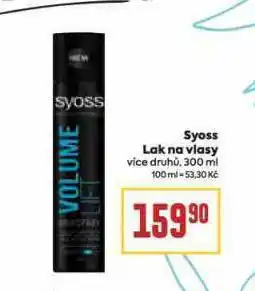 Billa Syoss lak na vlasy nabídka