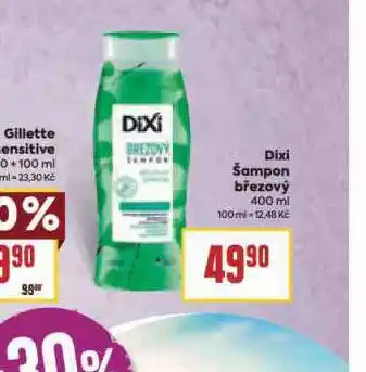 Billa Dixi šampon březový nabídka