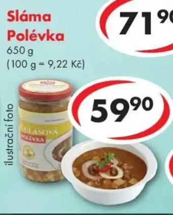 CBA Sláma Polévka nabídka
