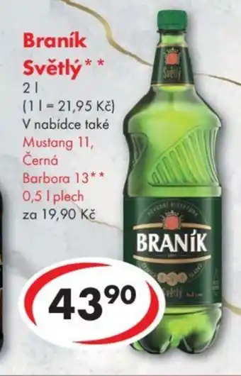 CBA Braník Světlý 2L nabídka